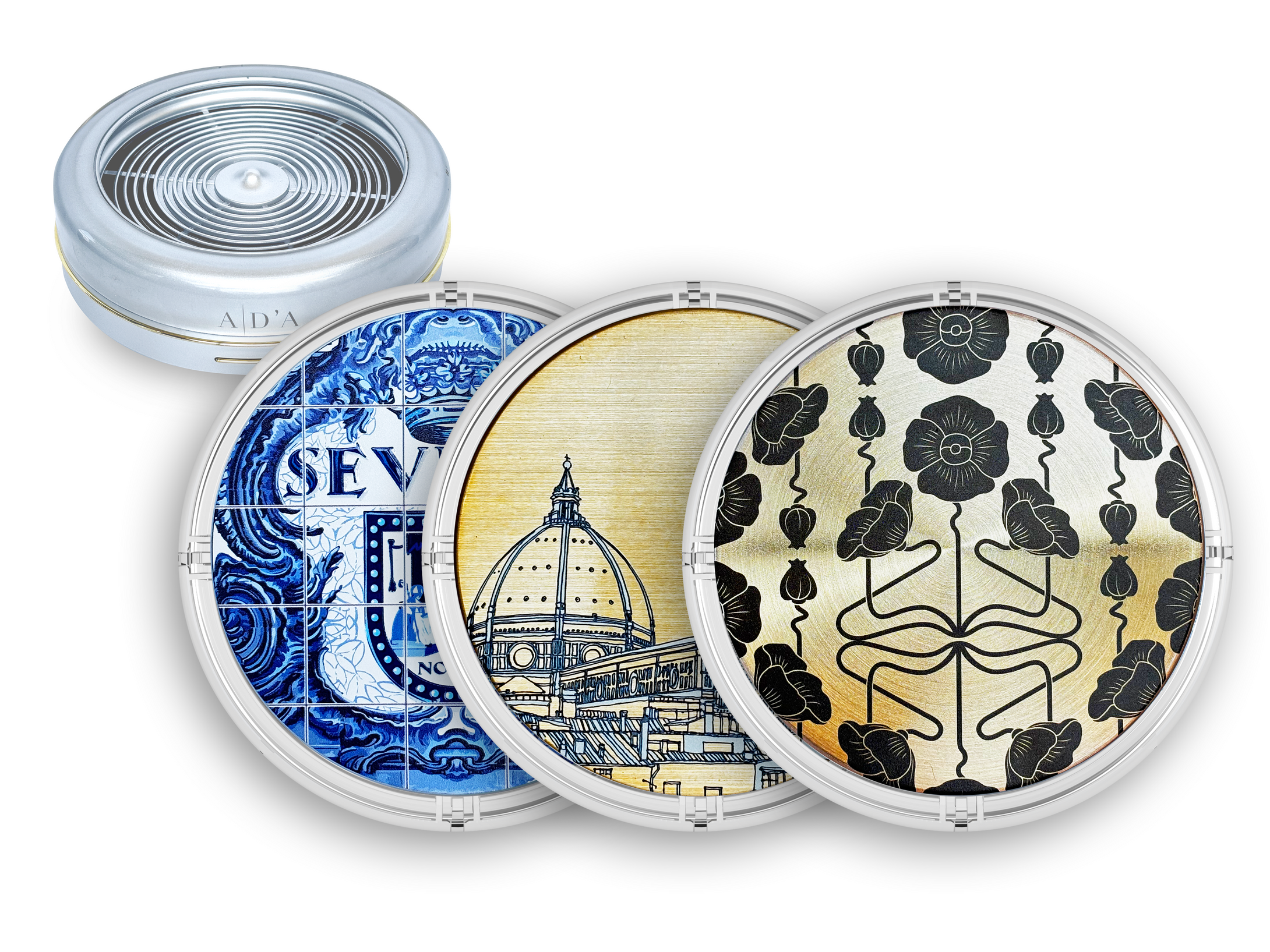 3-Pack B for Teau: Fleur de Lavande, Toscana di Cuoio, Dulce Brisa (Does NOT Include Teau Device)