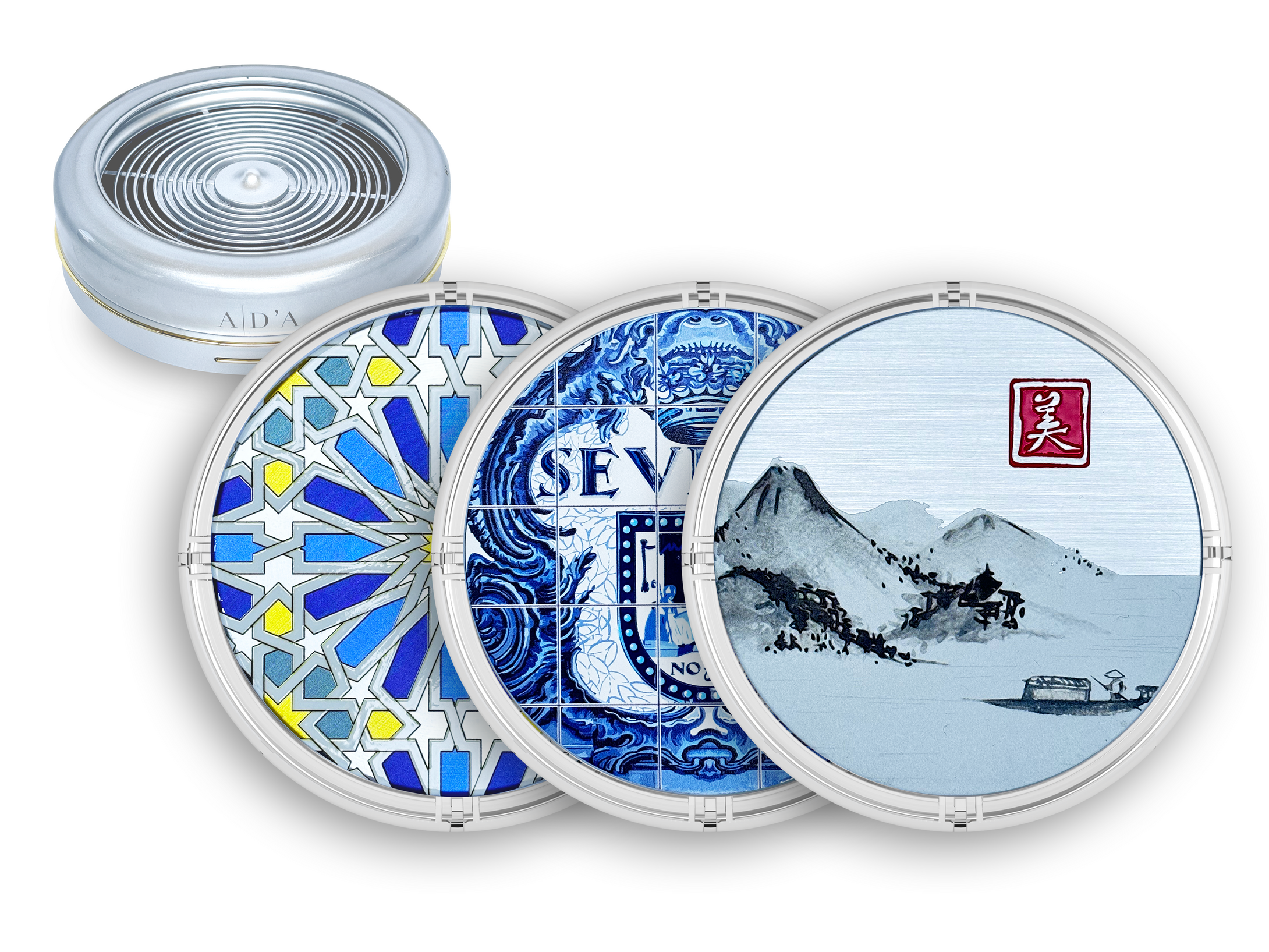 3-Pack E for Teau: Aqua Okeanos, Dulce Brisa, Jingmai Xiang Wei (Does NOT Include Teau Device)