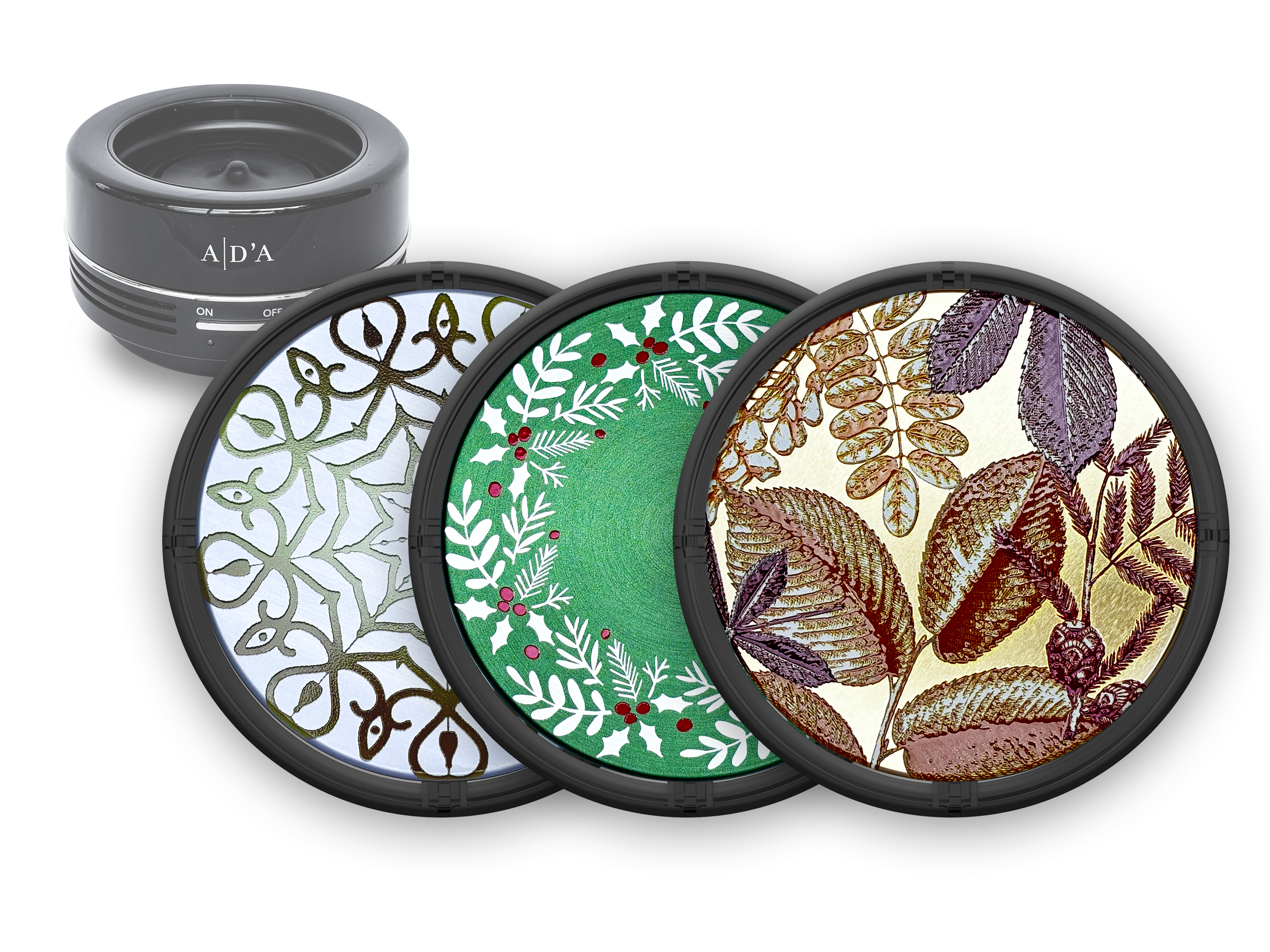 3-Pack F for Mikro: Autumn Spirit, Midnight Woods, Balsam Frost (Does NOT Include Mikro Device)