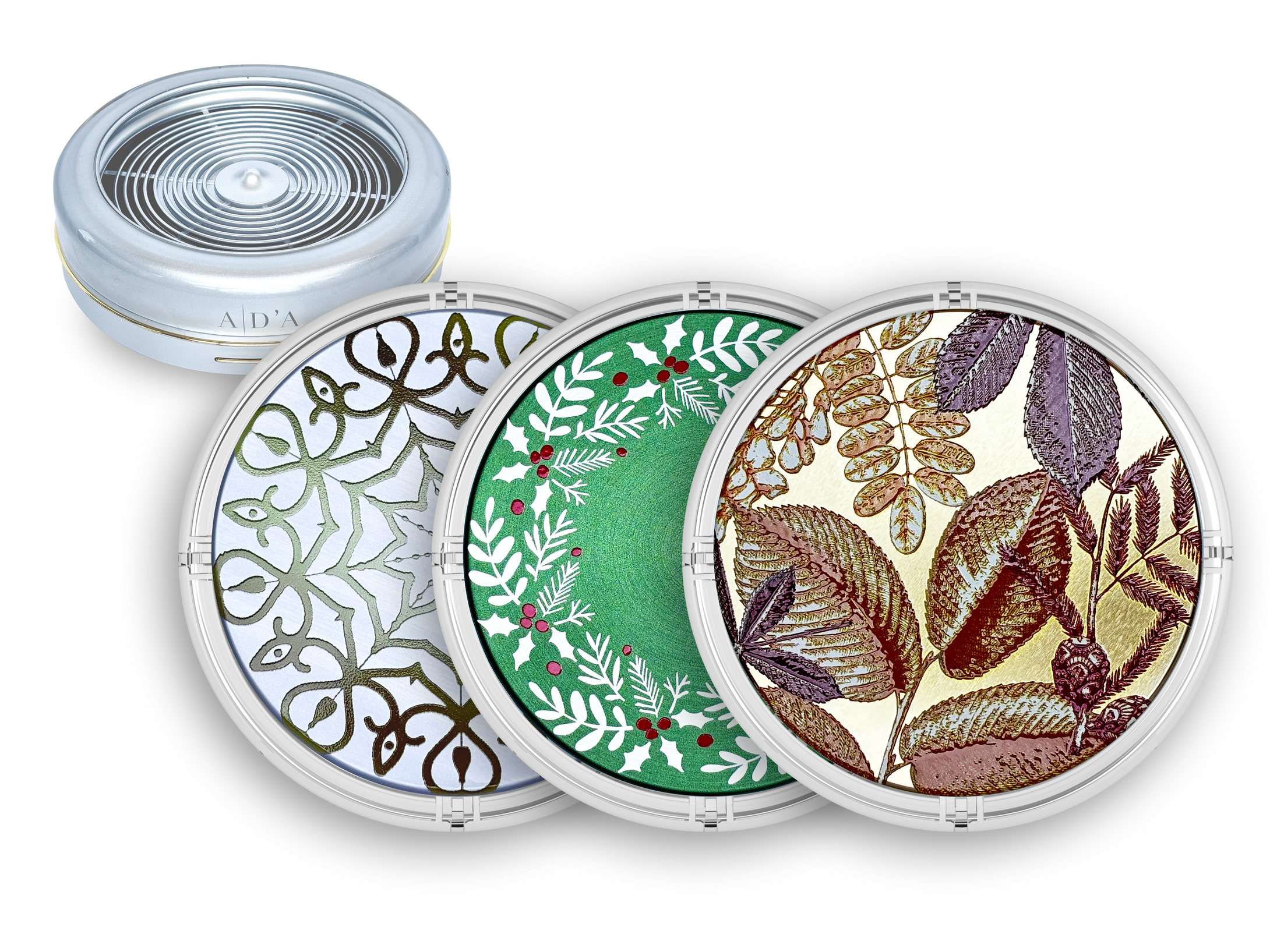 3-Pack F for Teau: Autumn Spirit, Midnight Woods, Balsam Frost (Does NOT Include Teau Device)